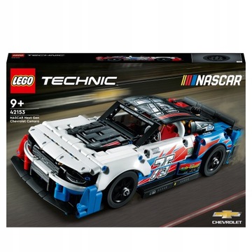 LEGO TECHNIC NASCAR CHEVROLET CAMARO ZL1 РАЛЛИНЫЙ АВТОМОБИЛЬ ОТКРЫВАЮЩИЙСЯ КАПОТ ДВИГАТЕЛЬ V8