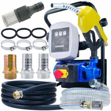 ТОПЛИВНЫЙ НАСОС, РАСПРЕДЕЛИТЕЛЬ СЫРОЙ НЕФТИ CPN 40л/мин 550ВТ ШЛАНГ 4М ЧЕРНЫЙ