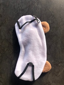 МАСКА ДЛЯ СНА ДЛЯ ГЛАЗ РАССЛАБЛЕНИЕ ГЛАЗ Oldman misiek zezik красная