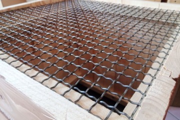 Решетка СЕТКА для коптильни для рыбы, мяса и сыра 48х48