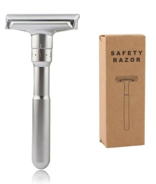 Maszynka do golenia na żyletki Metalowa Regulowana