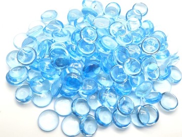 СТЕКЛЯННЫЕ ШАРИКИ, СИНТЕТИЧЕСКИЕ ПРОЗРАЧНЫЕ ТАБЛЕТКИ, 2 СМ, КАЖДОГО ЦВЕТА 300 шт.