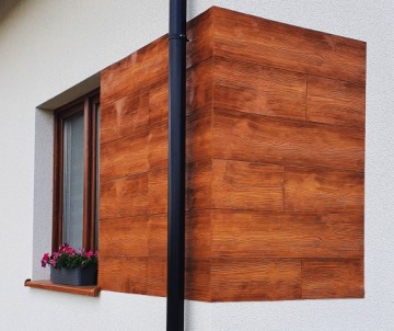 Фасадная доска DrewVIP, образец комплекта