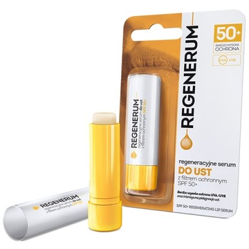 Regenerum regeneracyjne serum do ust SPF50 pomadka