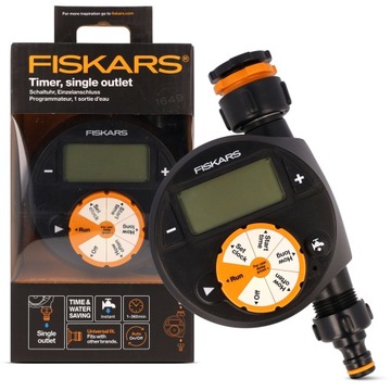 PROGRAMATOR ZEGAR TIMER DO PODLEWANIA LCD FISKARS