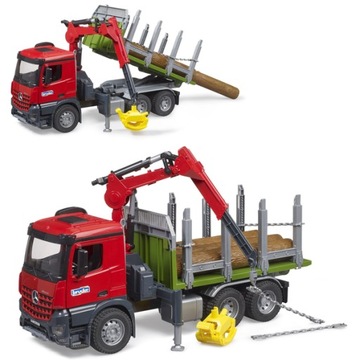 Bruder 03669 MB Arocs ciężarówka do drzewa żuraw