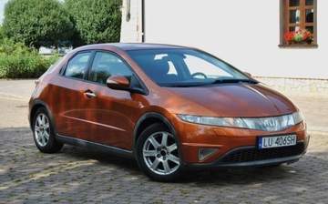 Honda Civic VIII Hatchback 5d 1.4 i 83KM 2008 Honda Civic GWARANCJA, 2008r, 1.4 BenzynaLPG, Niski przebieg, Nowe sprzegl, zdjęcie 1