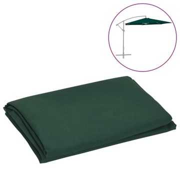 ZAMIENNE POKRYCIE PARASOLA OGRODOWEGO ZIELONE 300C