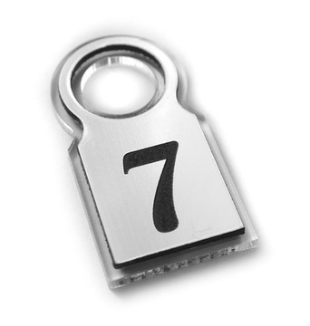 БРЕЛКИ ДЛЯ КЛЮЧЕЙ БРЕЛОК для ключей Номер гардероба отеля ДВУХСТОРОННИЙ ламинат из оргстекла 6х3 ТОЛСТЫЙ