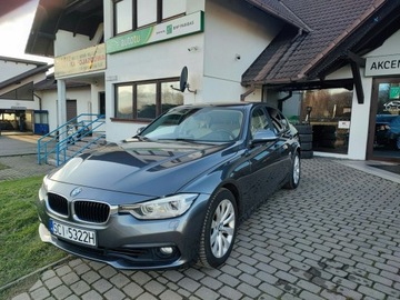 BMW Seria 3 F30-F31-F34 Limuzyna Facelifting 1.5 318i 136KM 2016 BMW 318 oryginał lakier + automat + serwis, zdjęcie 2