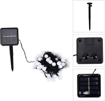 СВЕТОДИОДНЫЕ РОЖДЕСТВЕНСКИЕ ГАРЛАНДЫ 60 СВЕТОДИОДНЫХ ШАРИКОВ 10М