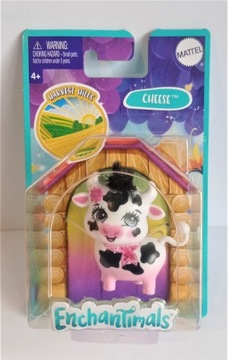ENCHANTIMALS Zwierzątko krówka CHEESE - figurka