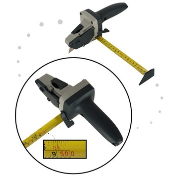 НОЖ ДЛЯ РЕЗКИ штукатурных плит НОЖ ДЛЯ РЕЗКИ штукатурных плит ОСТРЫЙ | С ИЗМЕРИТЕЛЕМ + 6 ЛЕЗВИЯМИ