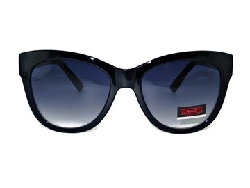 BLOGOWE OKULARY DAMSKIE KLASYCZNE KOCIE FASHION UV