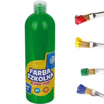 Astra FARBA SZKOLNA PLAKATOWA 500 ml zielona jasna
