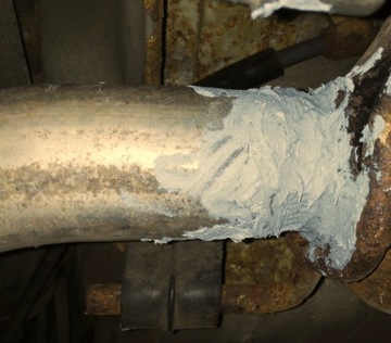 Термический клей 1200C 1700 г для печей супрессоров глушителей