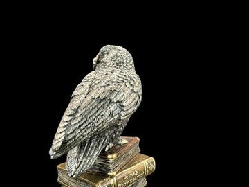 Статуэтка Скульптура Статуэтка СОВА НА КНИГАХ Статуэтка Скульптура Бронза WU77755A4