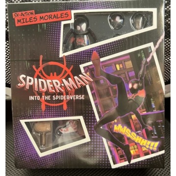 Сборка модели фигурки Человека-паука: фигурка IntoTheSpider Майлза Моралеса