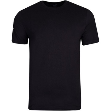 Puma t-shirt koszulka męska czarna klasyczna bawełna 768123 01 2XL