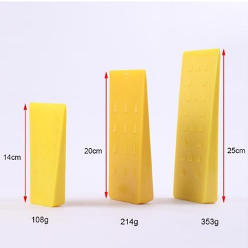 Клин для дерева, пластиковая лесозаготовка, раскряжевка, падение на 6 дюймов