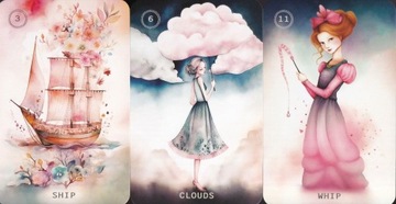 ИГРОВЫЕ КАРТЫ ТАРО НАБОР ГАДАТЕЛЬНЫХ КАРТ СЛАДКИЙ ЦВЕТОК ЛЕНОРМАНД 36 ШТ.