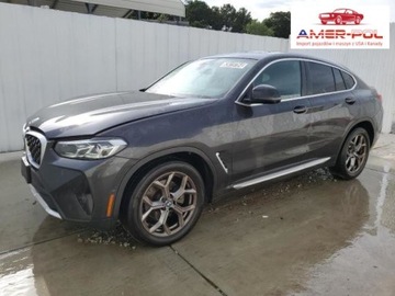 BMW X4 G02 2023 BMW X4 2023, 2.0L, 4x4, od ubezpieczalni 2.0 Benzyna 248KM