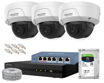 Zestaw do monitoringu Hikvision ZESTAW MONITORINGU 3 DRUGI