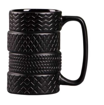 KUBEK OPONA CERAMICZNY PREZENT DLA KIEROWCY CHŁOPAKA FACETA NIEGO 450 ML