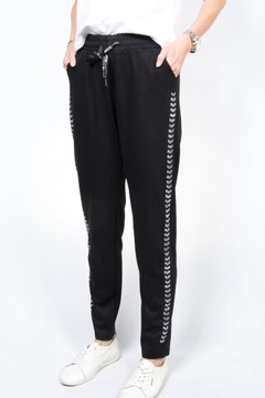 F95 DAMSKIE SPODNIE DRESOWE wysoki stan 4XL/5XL