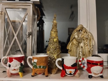 Забавная рождественская кружка, трехмерный олень