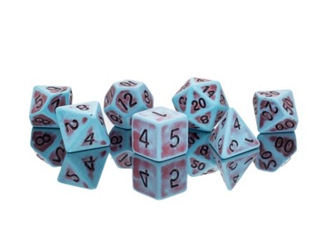 NIEBO I PIEKŁO ZESTAW 7 KOŚCI KOSTEK RPG
