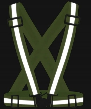 Светоотражающие ремни безопасности, жилет безопасности, велосипед, мотоцикл, бег, дорожное предупреждение