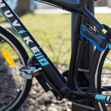U-LOCK ВЕЛОСИПЕДНЫЙ ЗАМОК MUVIKE U-ФОРМА ВЕЛОСИПЕДНЫЙ ЗАМОК СТАЛЬ 320/14К
