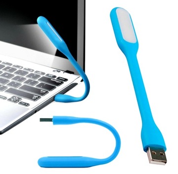 СИЛИКОНОВАЯ ** ЛАМПА ** USB ** ДЛЯ НОУТБУКА ** 6 светодиодов
