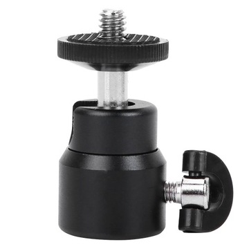 МИНИ-ШАРОВАЯ ГОЛОВКА С РЕЗЬБОЙ 1/4 ДЮЙМА ДЛЯ ШТАТИВОВ