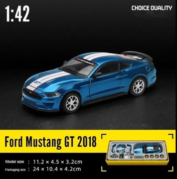 Ford Mustang GT коробка для автомобиля KIT модель тюнинга автомобиля металл 24 часа