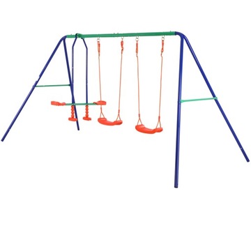 САДОВЫЕ КАЧЕЛИ ДЛЯ ДЕТЕЙ ИГРОВАЯ ПЛОЩАДКА 3 КАЧЕЛИ