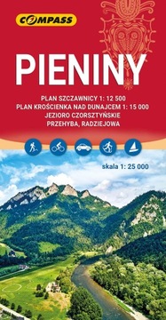 Pieniny Szczawnica Krościenko mapa Compass