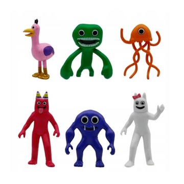 ZESTAW FIGUREK RAINBOW FRIENDS ROBLOX FIGURKI 6SZT