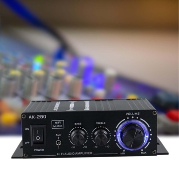 2-канальный усилитель звука 12 В для дома