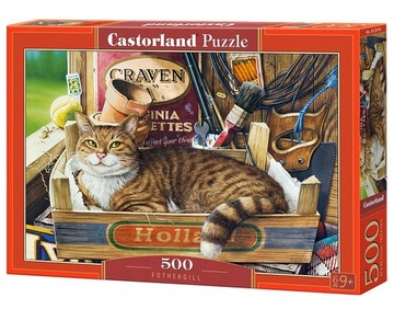 Puzzle 500 Fothergill Kot w pudełku CASTOR