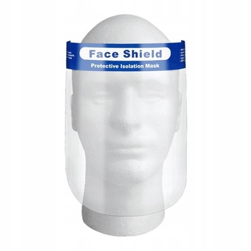 Przyłbica ochronna FACE SHIELD 10 sztuk