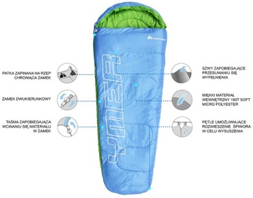 METEOR YMER 81099 ТУРИСТИЧЕСКИЙ СПАЛЬНЫЙ МЕШОК