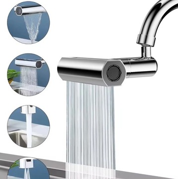 М22 МНОГОФУНКЦИОНАЛЬНЫЙ ПЕРЛАТОР 3-РЕЖИМНЫЙ УДЛИНИТЕЛЬ ДЛЯ КРАНА PRZEBUG 720 ХРОМ DA213