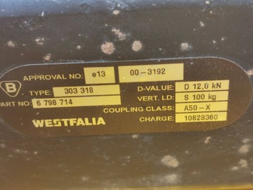 BMW X3 F25 ZAŘÍZENÍ(HÁK) TÁŽNÝ MODUL TLAČÍTKO WESTFALIA 6798714 #