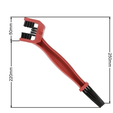 Набор смазки для цепей MANNOL, 2 щетки для очистки