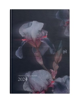 KALENDARZ OXFORD NOSTALGIC 2024 15X21 DZIENNY granatowy
