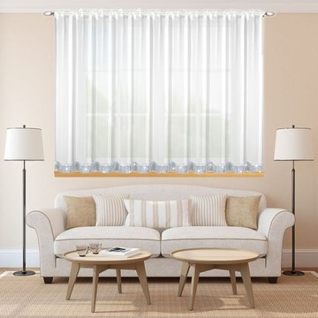 ГОТОВАЯ ШТОРА 300 Х 170 СМ ЦИРКОНИЙНАЯ ШТОРА ВУАЛЬ