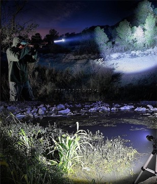 Тактический ОХОТНИЧИЙ фонарь для МАГНИТНОГО оружия с магнитной начинкой ОЛАЙТ