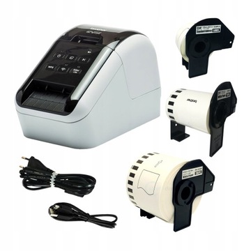 Drukarka etykiet Brother QL-810W WIFI + 3 etykiety